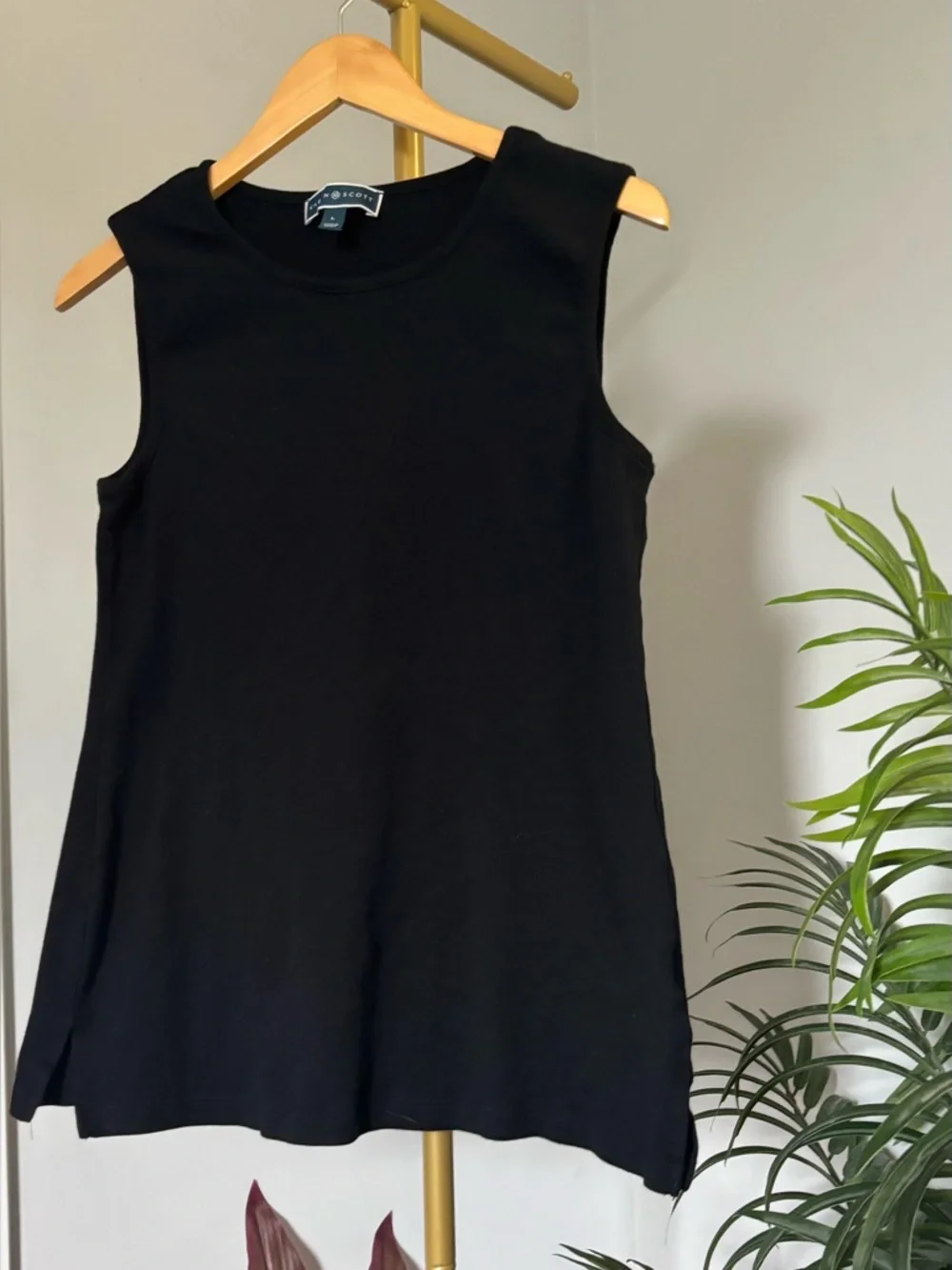 Karen Scott Sleeveless Knit Tanks in Red, White & Black - Set of 3 - Picture 13 of 16